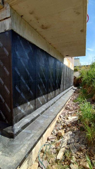 impermeabilização - tela asfáltica - Isolamento