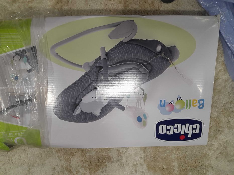 Espreguiçadeira Chicco Balloon como nova pouco uso