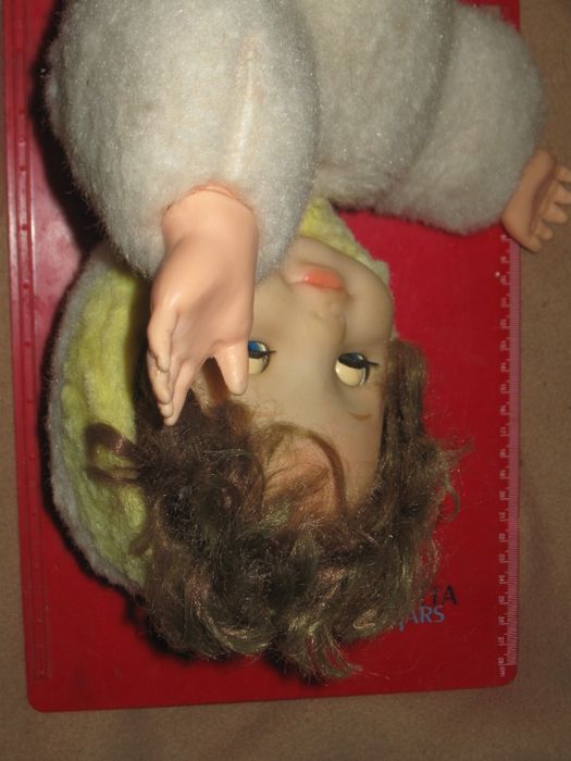 большая=51 см. мягкая кукла, времен СССР. Киевская ф-ка