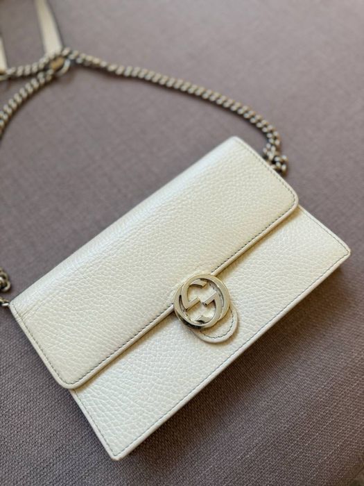 Сумка молочна Gucci оригінал