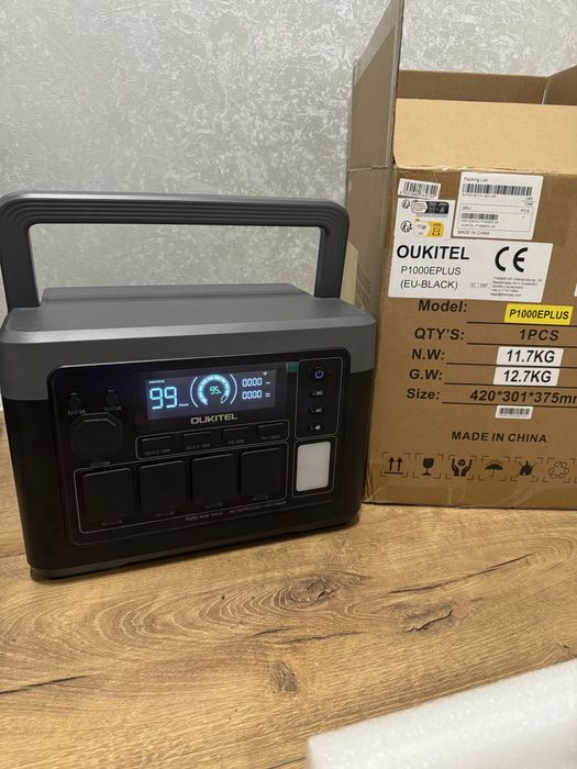 Зарядная станция OUKITEL P1000E PLUS 1800W, 1024WH