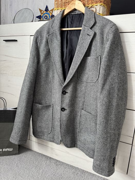Чоловіче стильне базове пальто піджак шерсть G Star Raw ( cos )