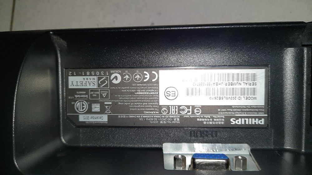 Monitor Philips 203V