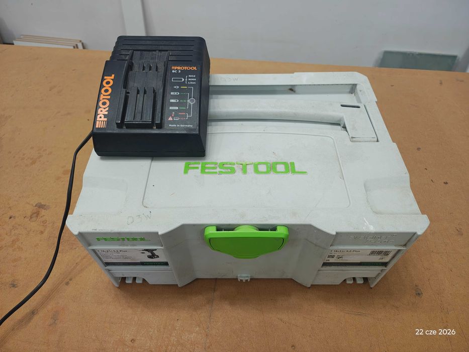 Festool T18+3. Super zestaw. Protool. Okazja