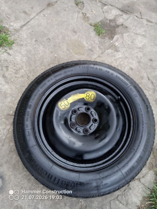 Koło dojazdowe 5x100 -60 R 16