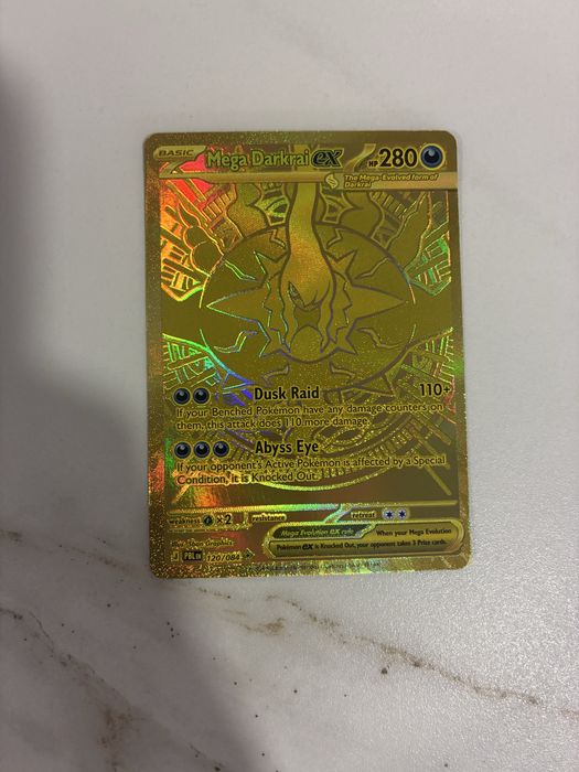 Mega Darkrai ex - Gold Rare