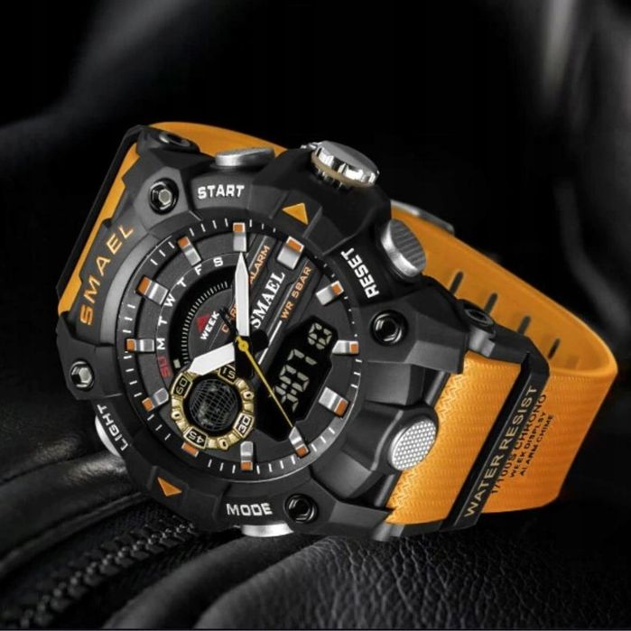 Zegarek Męski Smael Wodoodporny Prezent + Pudełko