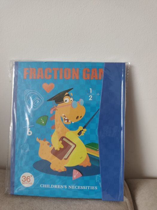 Magnetyczny zeszyt do nauki ułamków