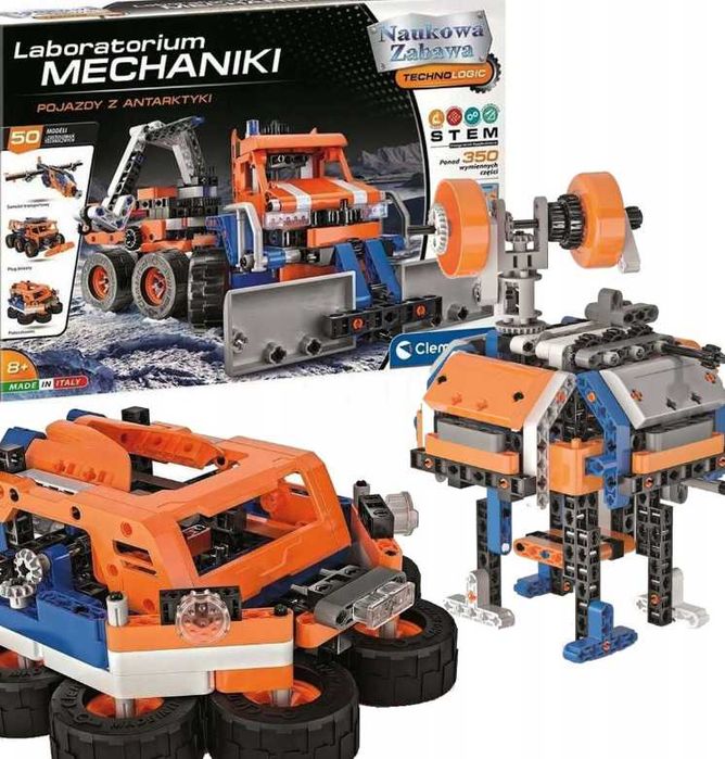 laboratorium mechaniki pojazdy z antarkytki w folijce nowe