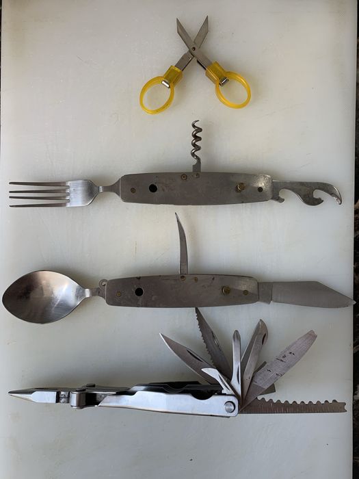 Ступа, лотки эмМедные ковши формы ножницы .щипцы, овощечтстки, лопатка