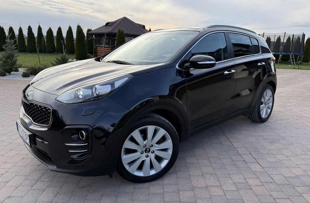 Kia Sportage Max Opcja_Panorama_Martwe Pole_kamera_Nawi_Skóry_Serwis_Oryginał_2xPar