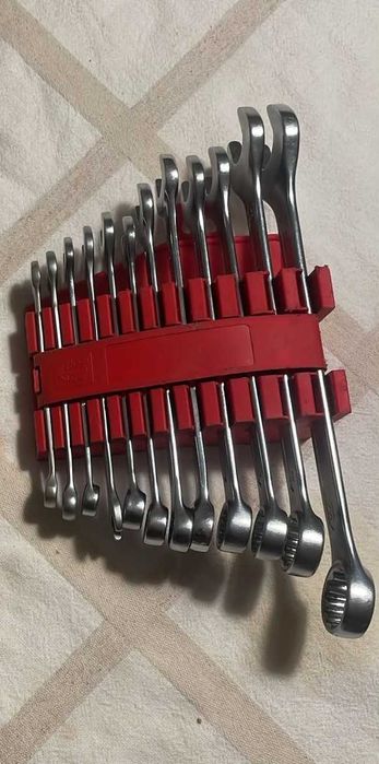 Conjunto de chaves 12 peças aço cromo