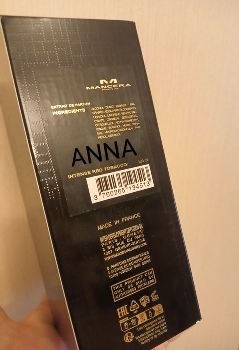 Акция! Бутиковый парфюм- экстракт Red Tobacco Intense Mancera, распив