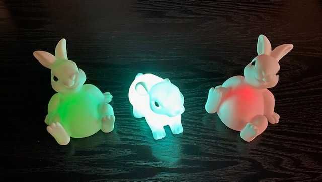 Coelhos Luzes - Várias luzes