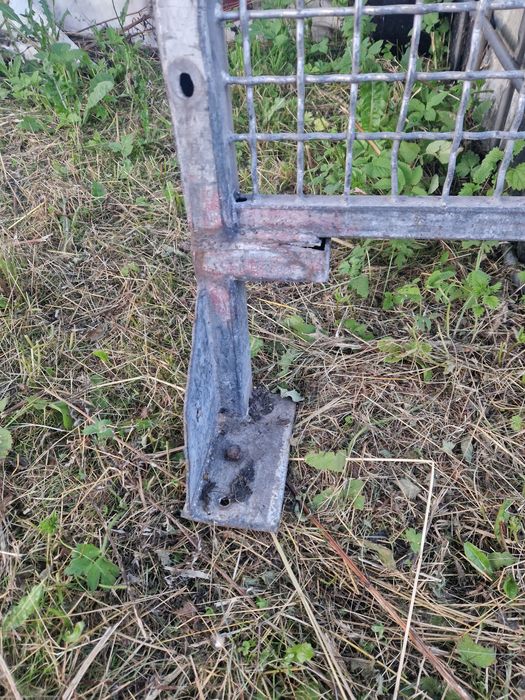 Krata ściana skrzyniowy dostawczy doka