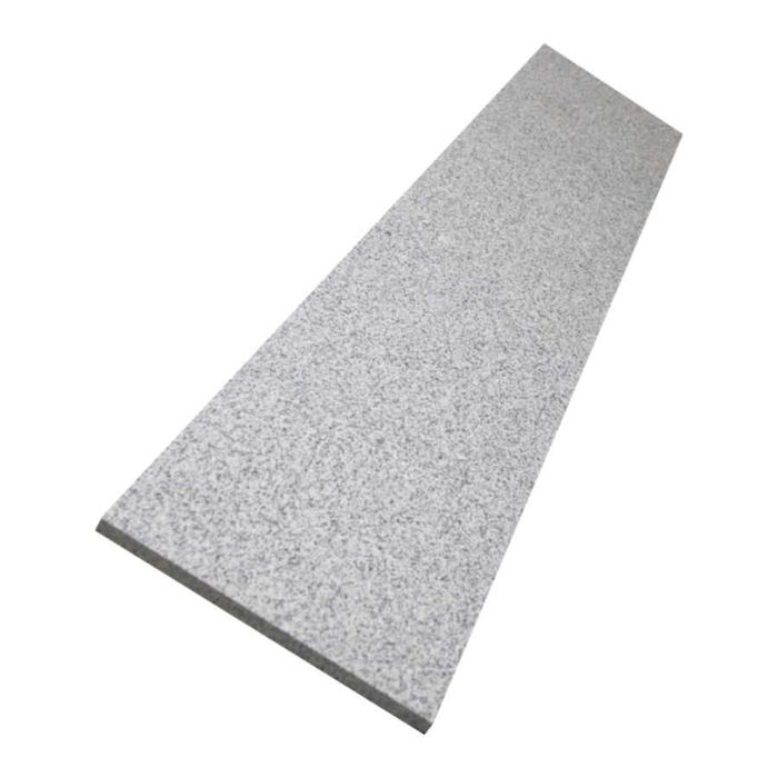 Stopień granitowy G603 New Bianco Cristal szlifowany 150x33x2 cm