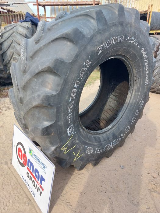 540/65R24 Firestone opona używana rolnicza