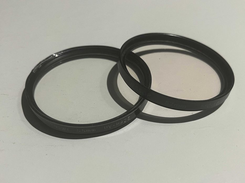 Filtros 52mm e 55mm