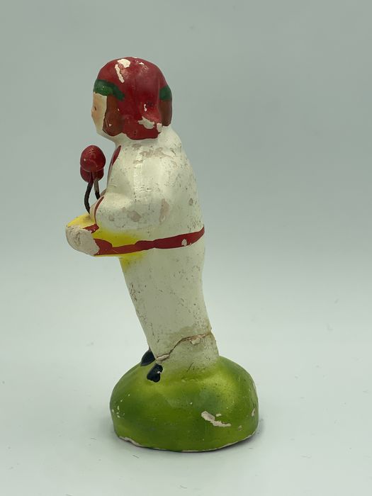 Figura musico de cascata / presepio - artesanato vintage