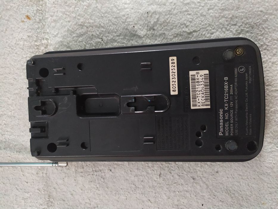 Радіотелефон Panasonic KX-TC216BX-B