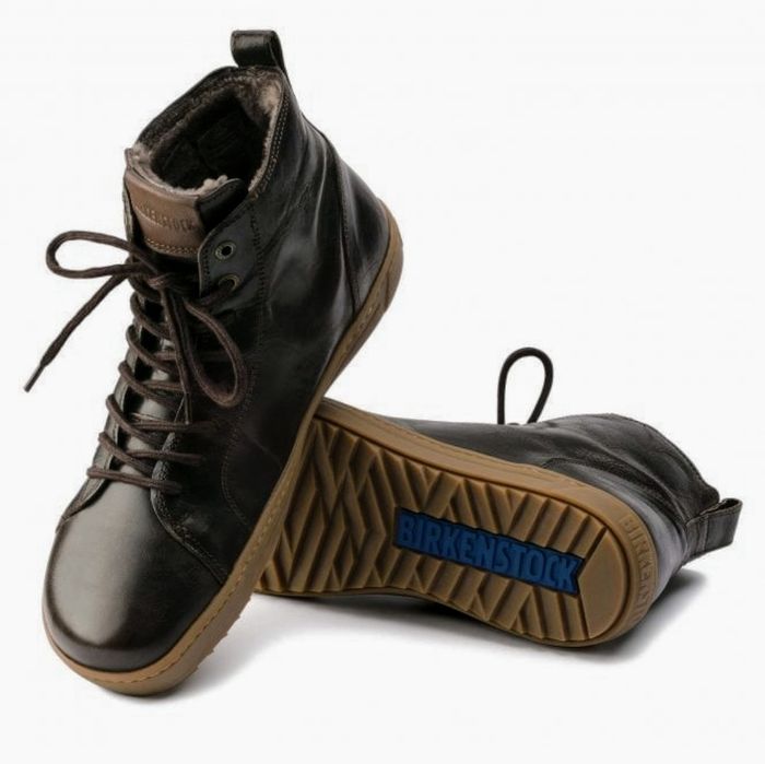 42 Birkenstock Bartlett High bota em pele castanho escur novo a estrea