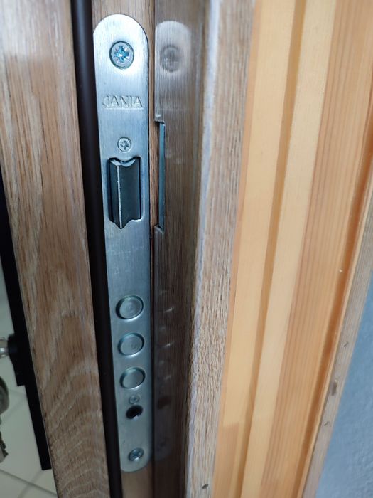 Drzwi wejściowe ocieplone 80 i 90 lewe lub prawe turner oak 72mm