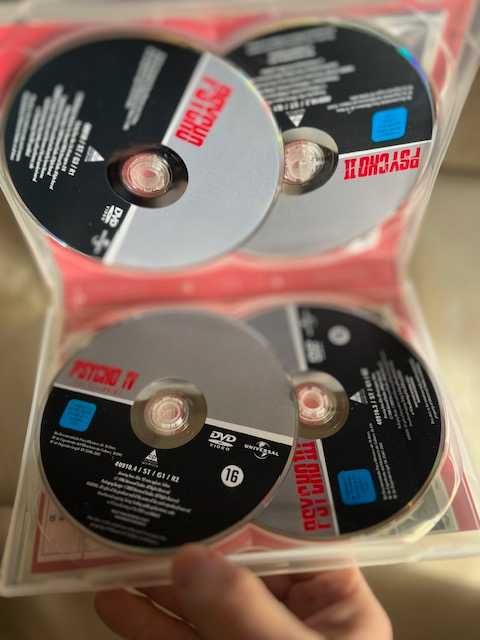 Box Psycho 1 a 4 de Hitchcock com Anthony Perkins