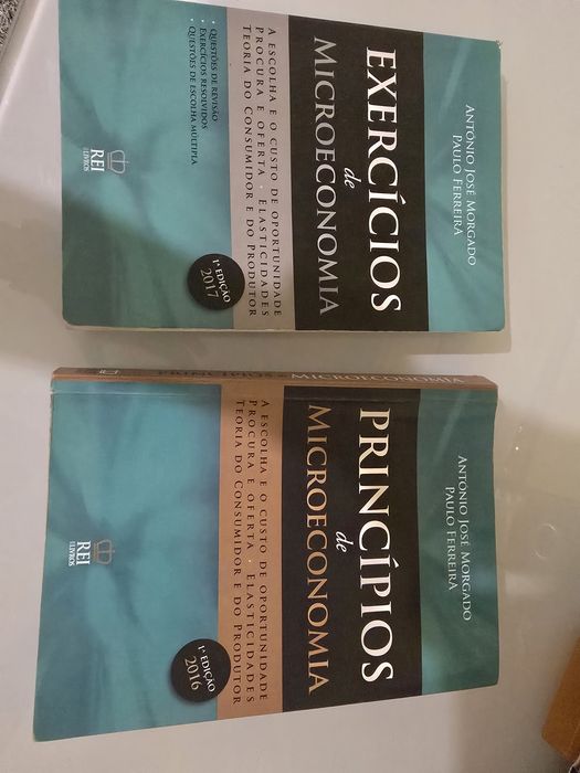 Princípios de microeconomia - 2 livros