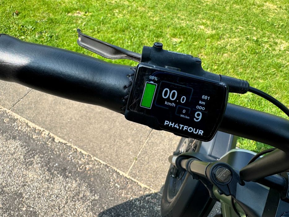 Bicicleta elétrica Phatfour Flx como nova