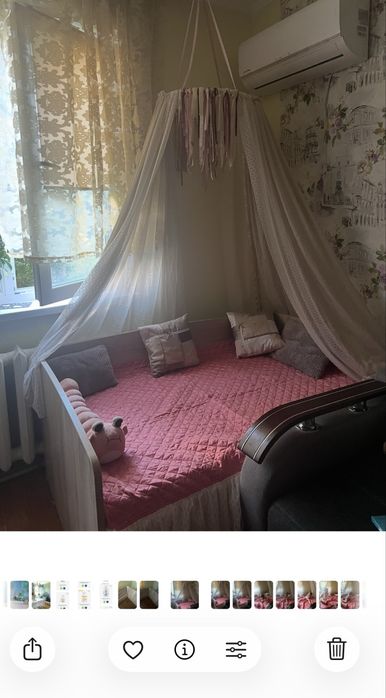 Продам ліжко дитяче 140 на 90 просторе