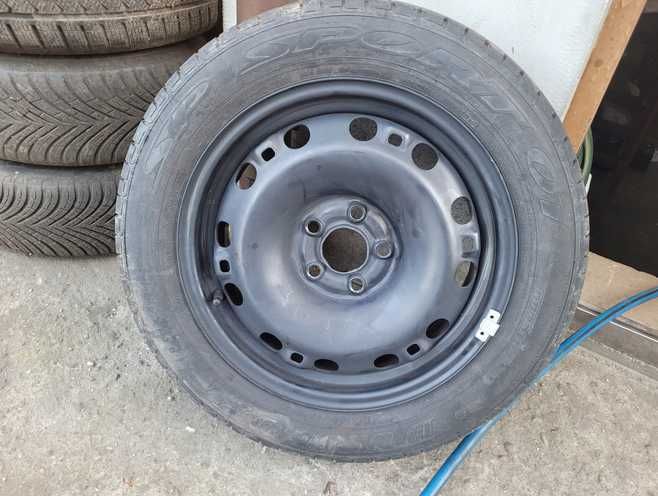 Koło zapasowe R15 POLO 5 6R IBIZA IV 6J FABIA 5X100 6JX15 ET38