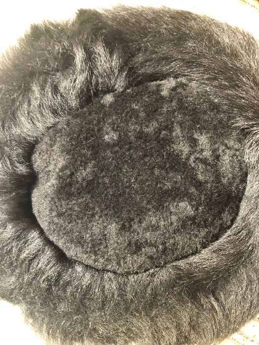 Czapka z barana, toczek, skóra naturalna 54 cm obwód , baranica