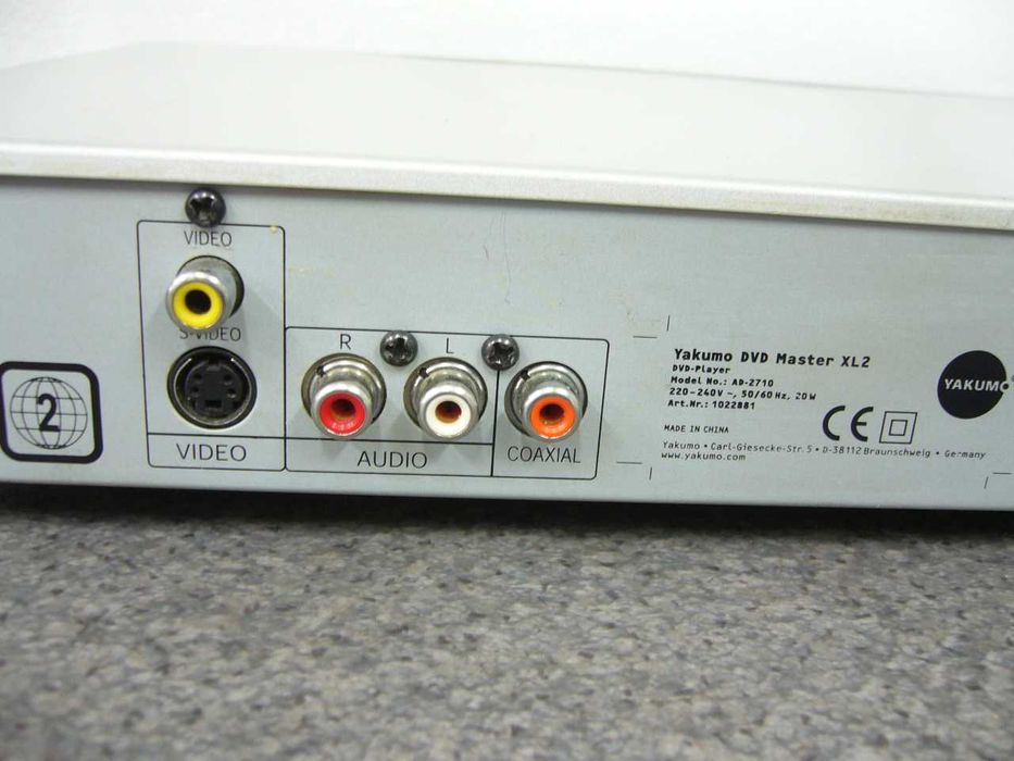 Odtwarzacz DVD Yakumo DVD Master XL2