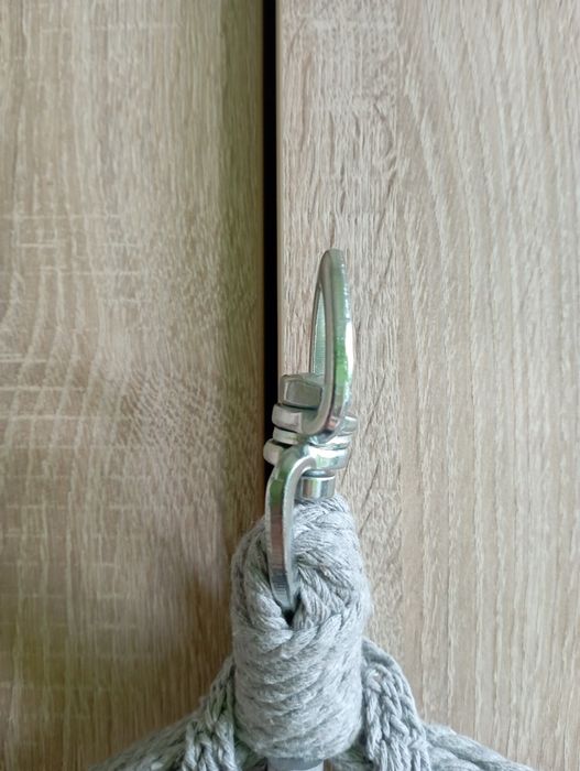 Krzesło brazylijskie fotel wiszący Kesser z 2 poduszkami 50 cm 150 kg