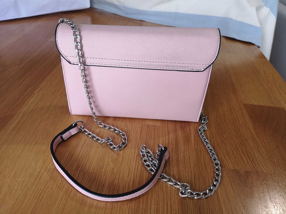 Carteira clutch rosada da Paco Martinez