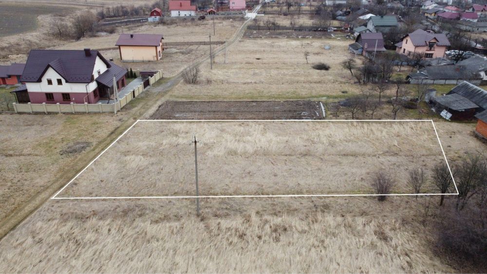 Продається ділянка 12 сотих під забудову.Угринів.Івано-Франківськ