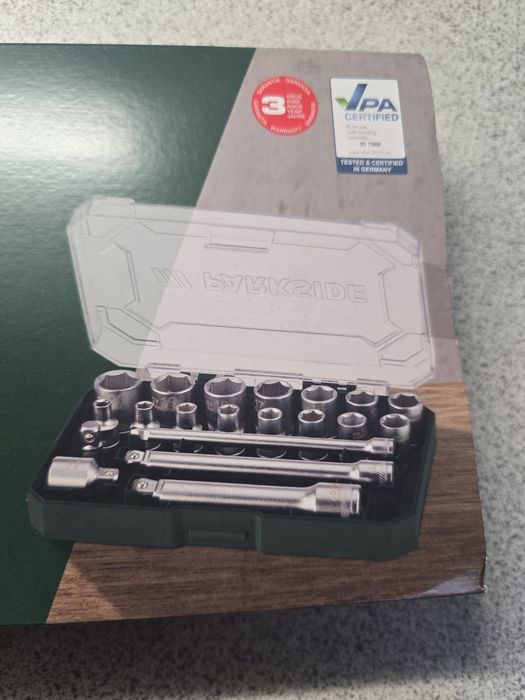 Conjunto de chaves de caixa Parkside