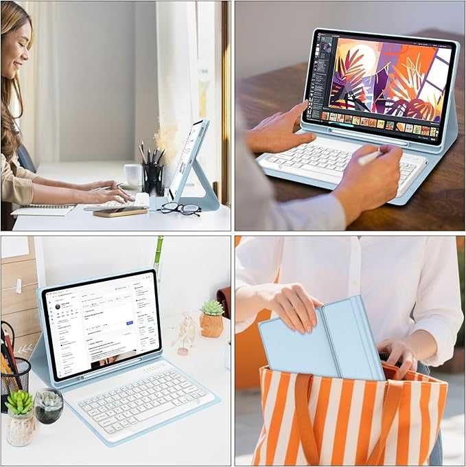 Klawiatura i etui do tabletu Samsung Tab S10 FE+/S10 FE Plus 13,1"