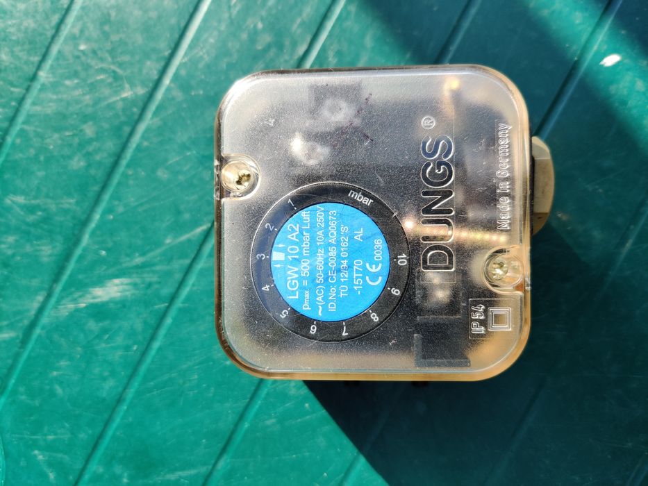 Dungs LGW 10 A2 (Датчик давления, реле давления, датчик-реле)