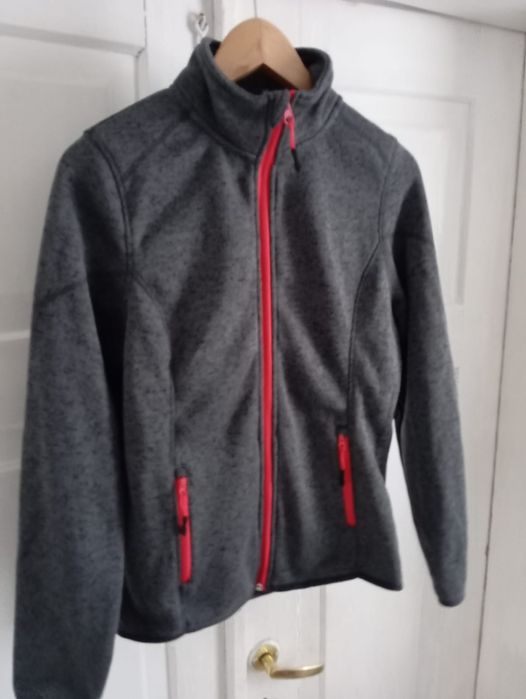 bluza polarowa marki Crivit szara r. M