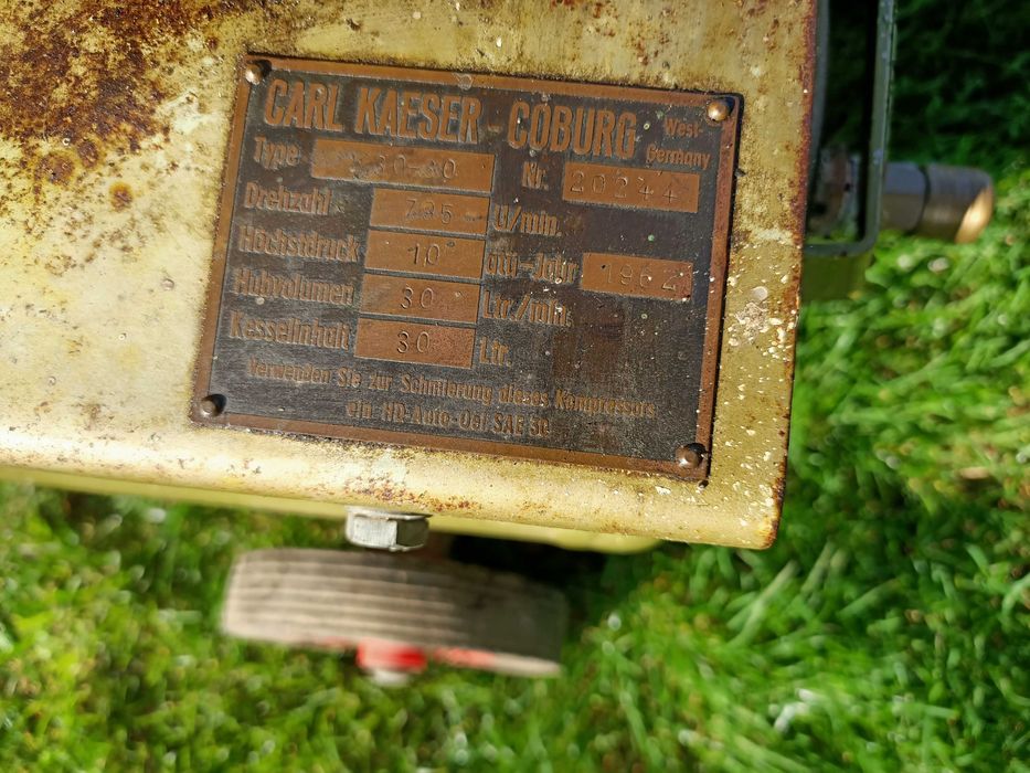 Stary kompresor Polecam