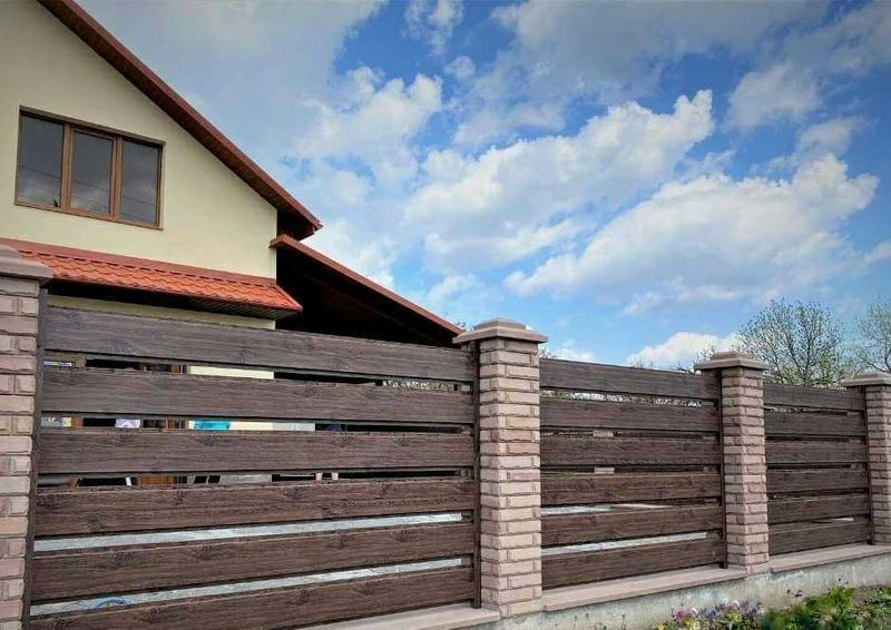 Забор Жалюзи Паркан Ранчо Жалюзі Горизонт