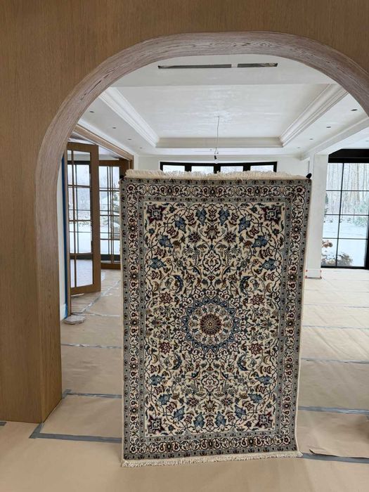 Nowy Dywan Perski Kaszmirowy + Jedwab Iran Nain 180x115 sklep 11 tyś