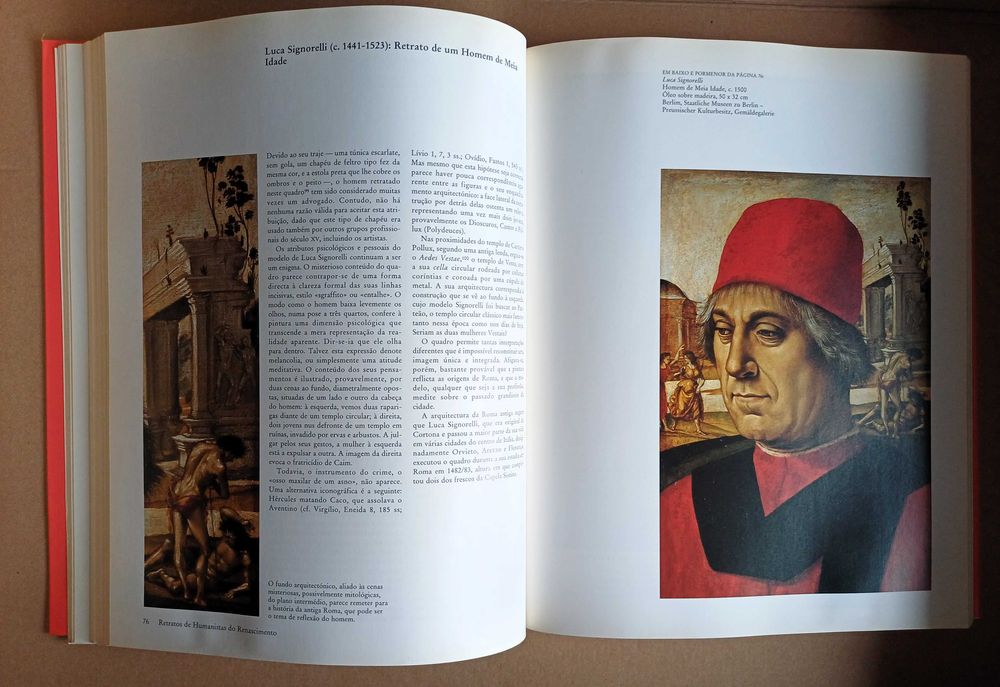 Livro “A Arte do Retrato” de Norbert Schneider, edição Taschen.