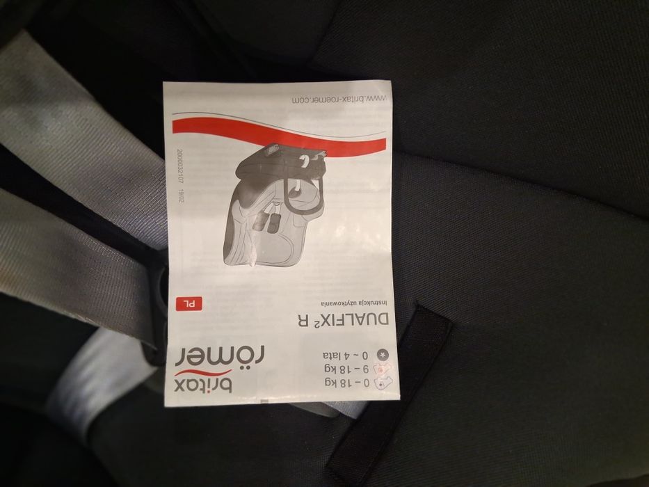 Fotelik Britax Romer DualFix  360*  OBROTOWY