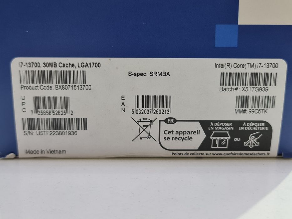 intel Core i7-13700 新品未開封 Yahoo!オークション -「intel core i7 13700」の落札相場・落札価格