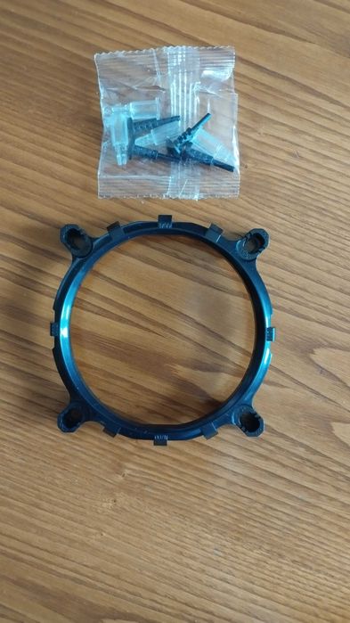 Fixação suporte para cooler ventoinha processador novo