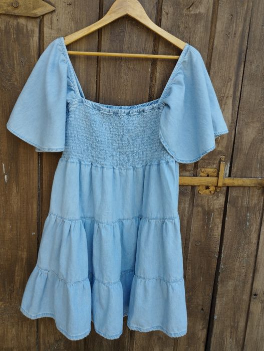 Jeansowa Hiszpanka może być do karmienia lub ciążowa