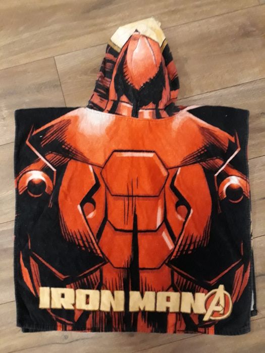 Ręcznik plażowy z kapturem iron Man