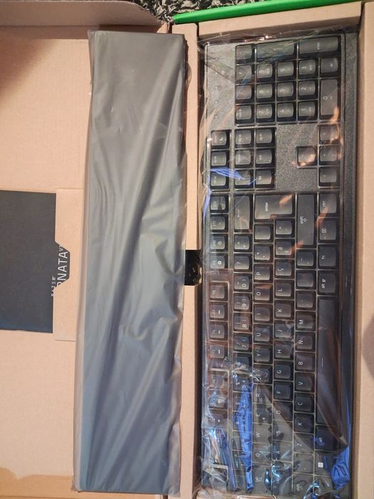 Teclado gaming como novo